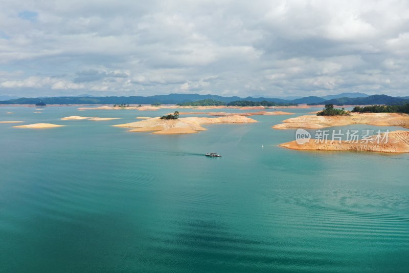 河源万绿湖 湖泊 千岛湖