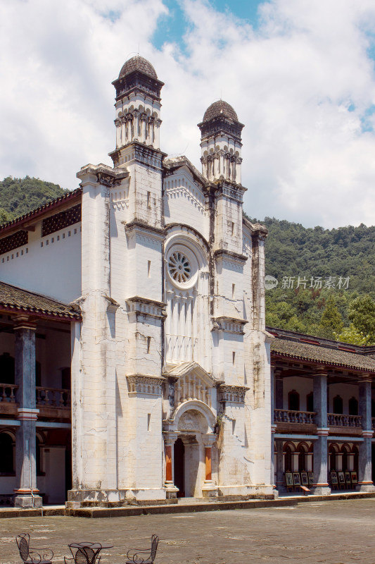 古建筑教堂神学院白鹿上书院