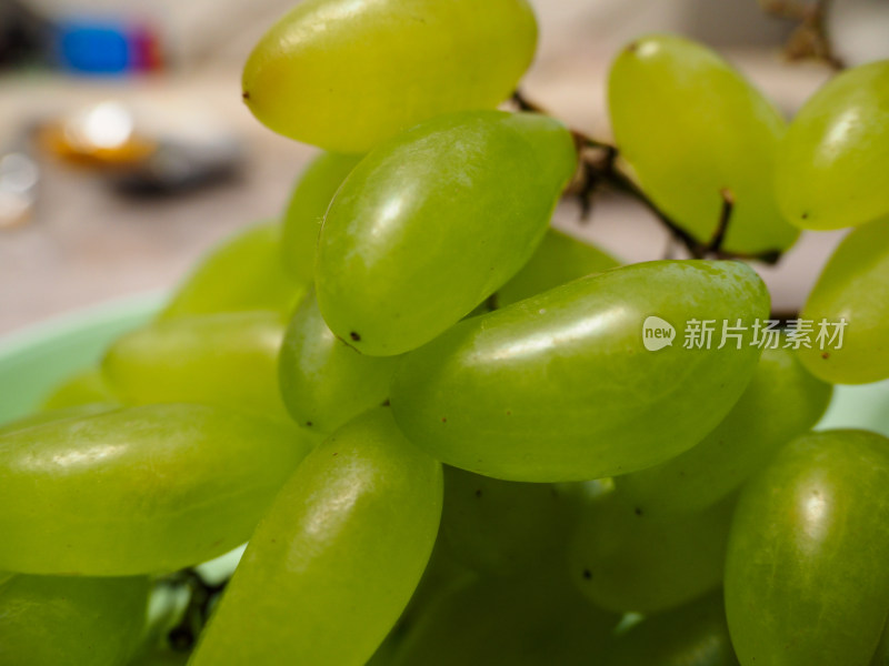 绿葡萄特写
