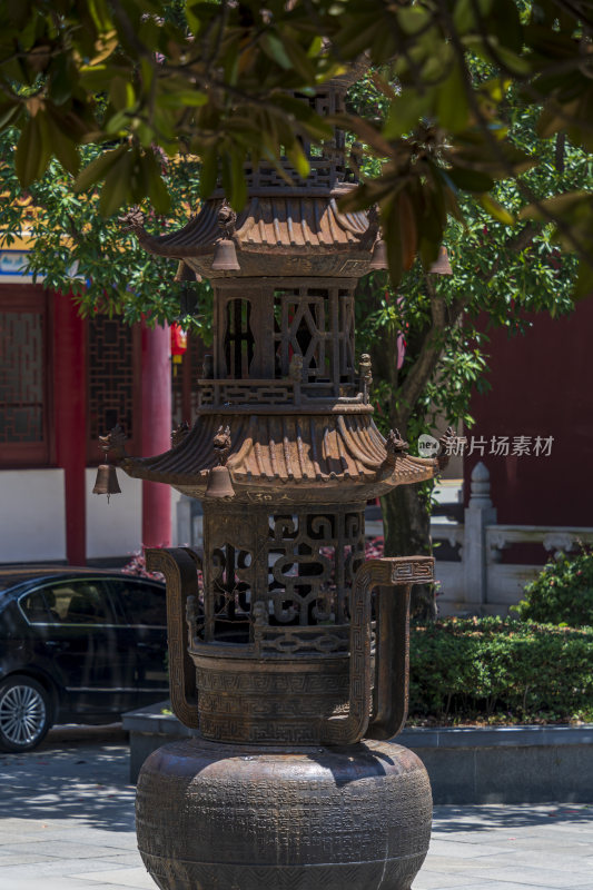 武汉洪山区宝通禅寺风景