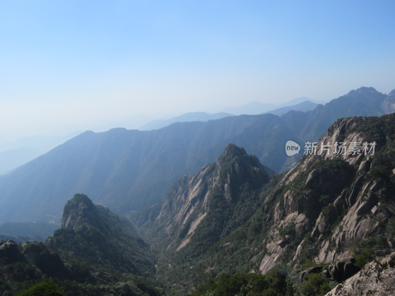 中国安徽黄山旅游风光