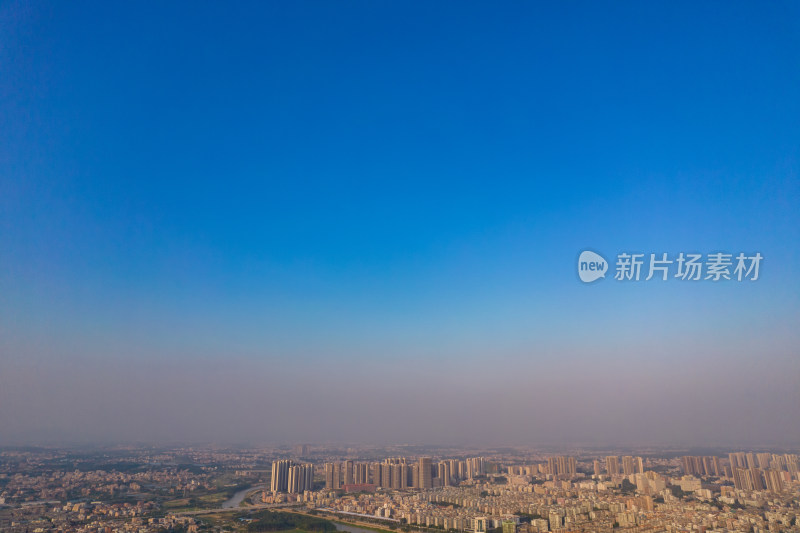 广东茂名城市风光航拍摄影图