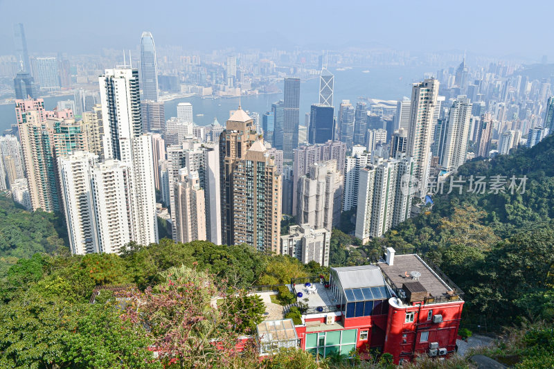 香港太平山全景