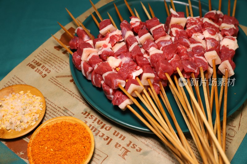 牛肉 牛板筋串 牛肉串