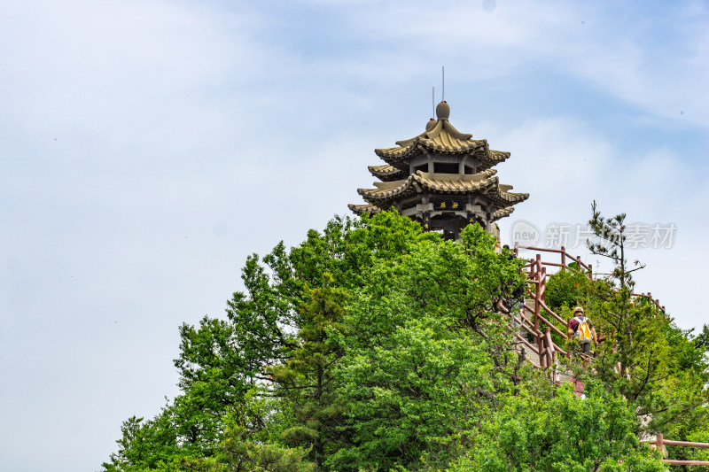 河南洛阳市栾川县5A景区老君山金顶道观群