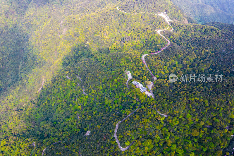 深圳梧桐山航拍图