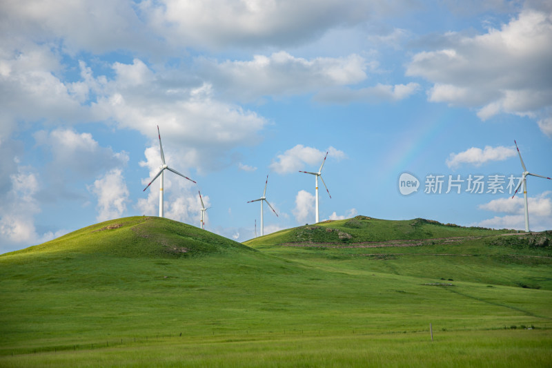 满洲里风力发电场