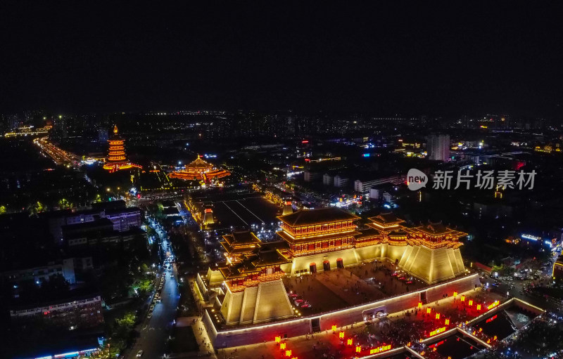 河南洛阳应天门景区