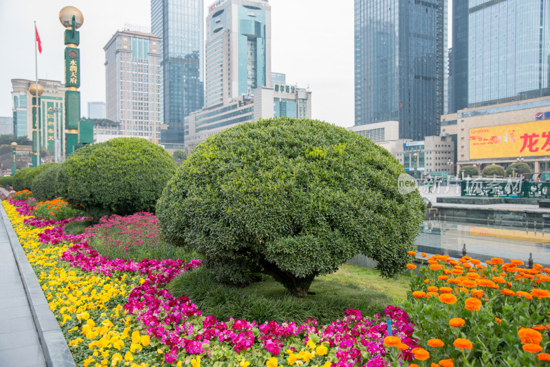 城市花台景观