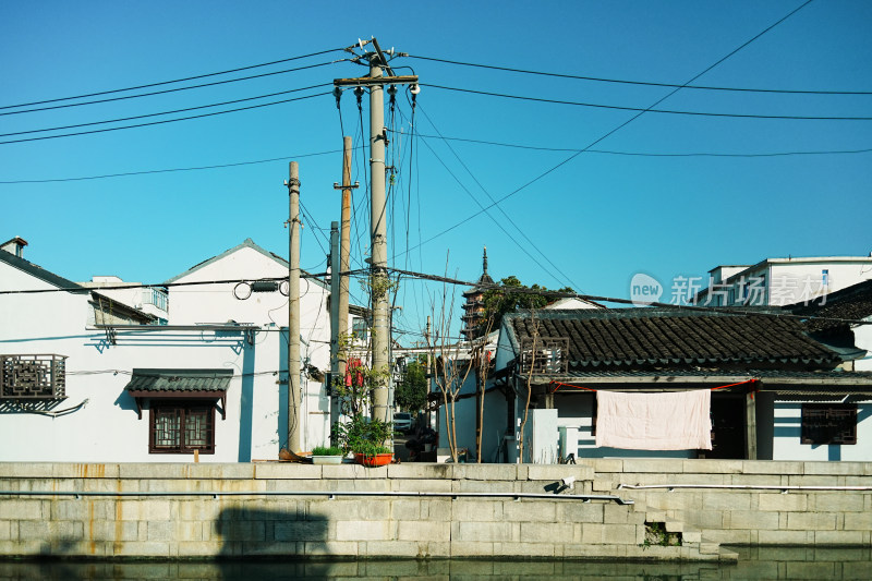 苏州桃花坞街区居民区