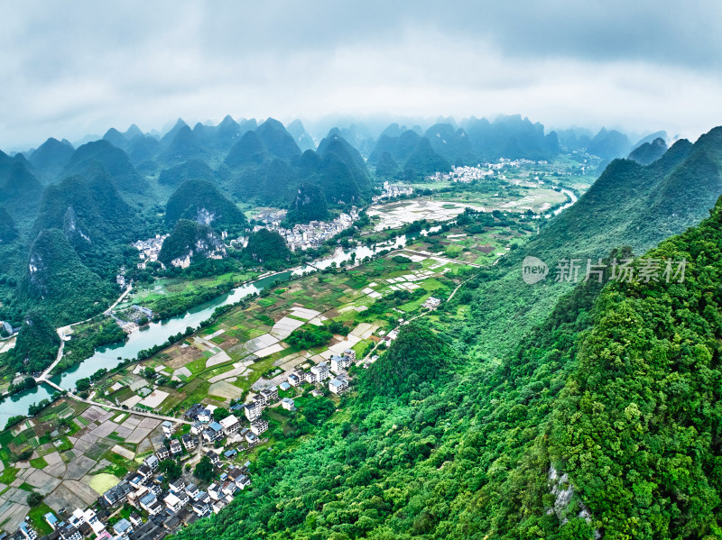 桂林遇龙河风光美景