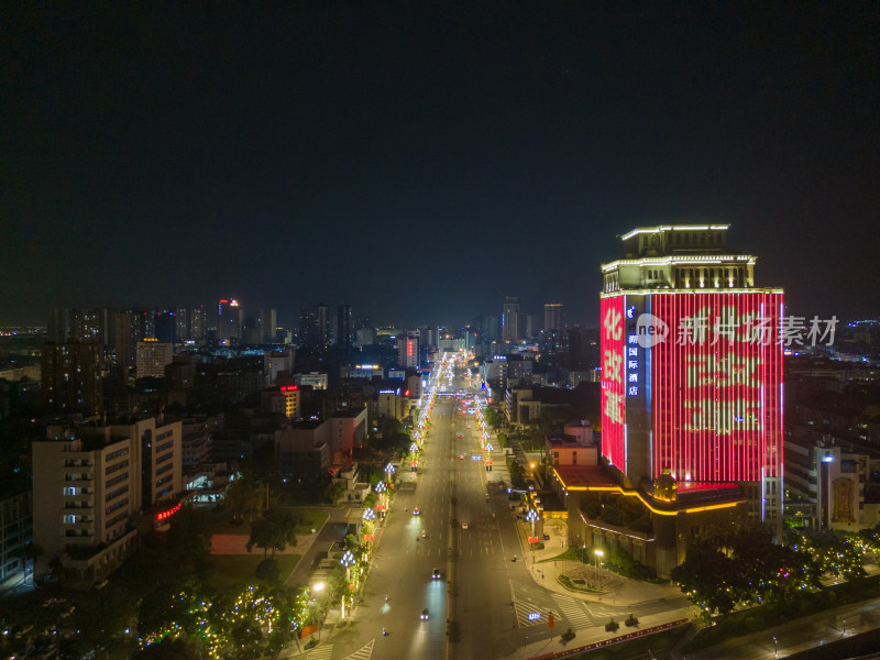 四川德阳夜景