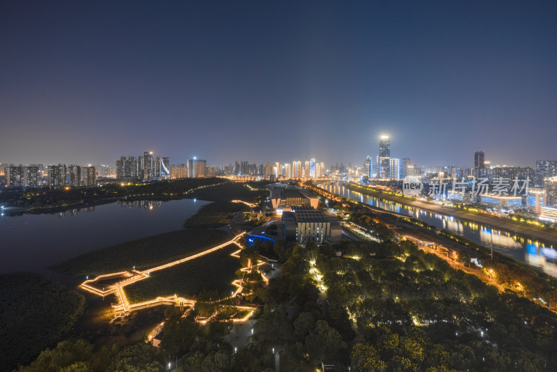 城市建筑夜景