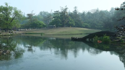 杭州西湖太子湾公园风景