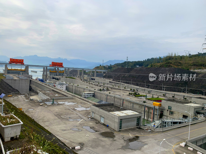 湖北宜昌三峡大坝风景区旅游风光