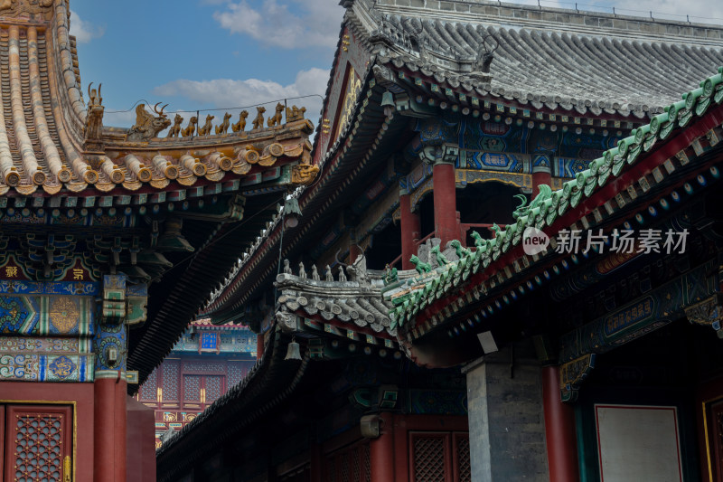 北京雍和宫永佑殿旁的夹道-DSC_8444