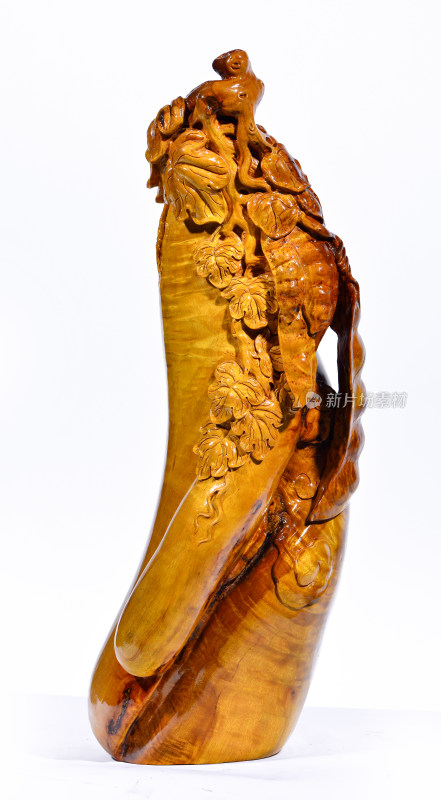 金丝楠木工艺品特写