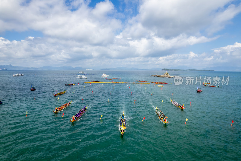 粤港澳大湾区海上龙舟赛