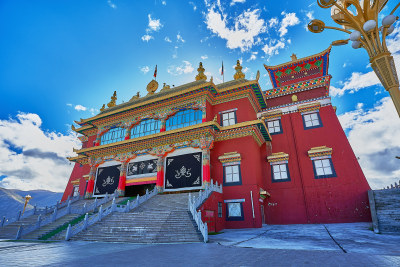 青海玉树结古寺