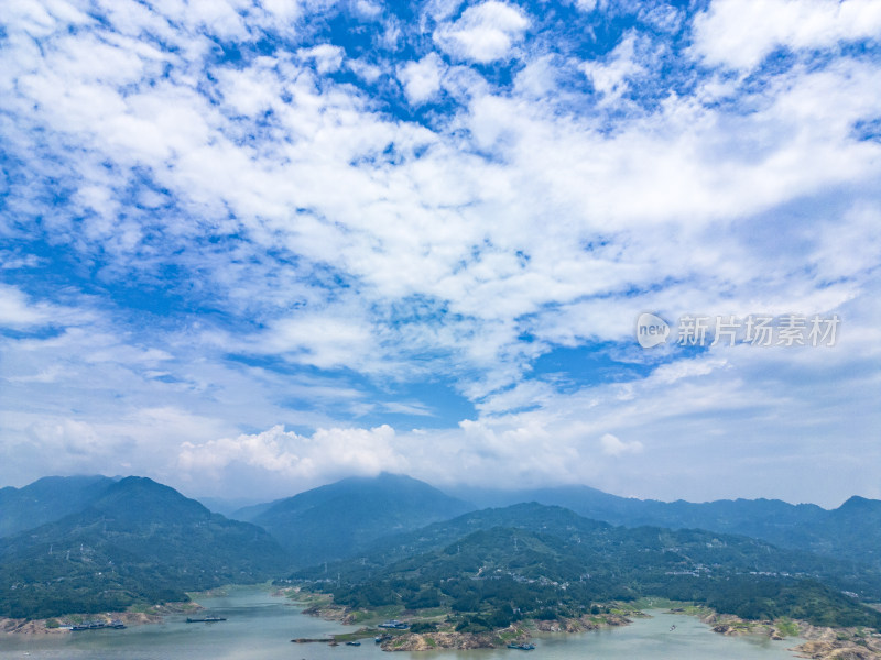 祖国壮丽山河湖北长江三峡风光