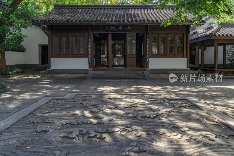 杭州吴山景区伍公庙风景