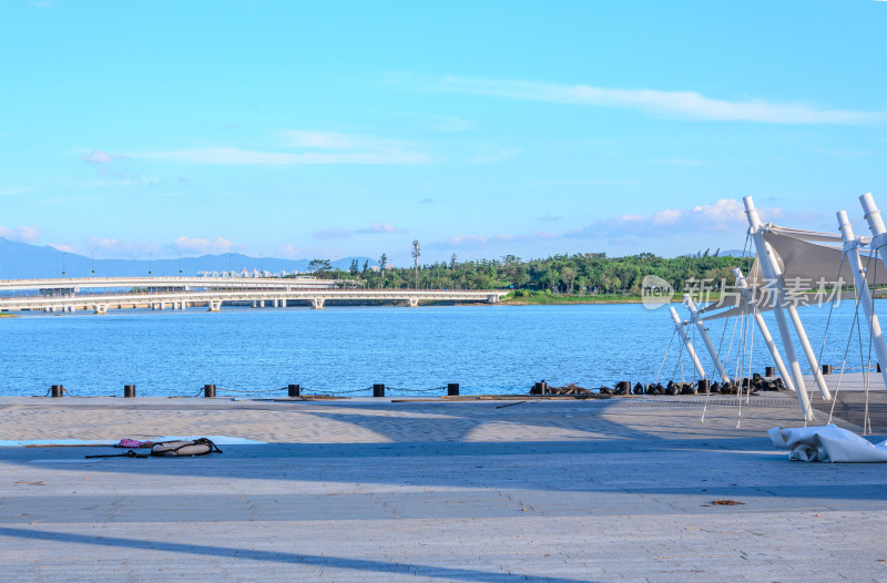 深圳湾深圳人才公园滨海休闲广场城市景观