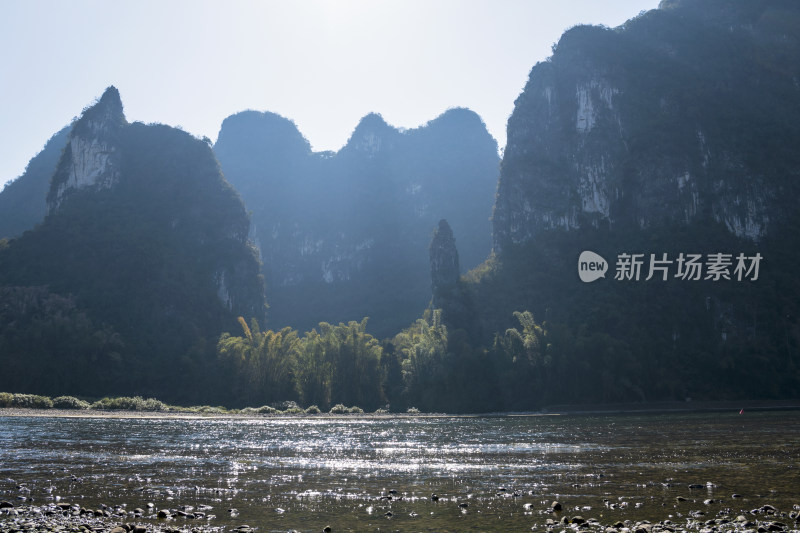 阳朔兴坪漓江山水风光