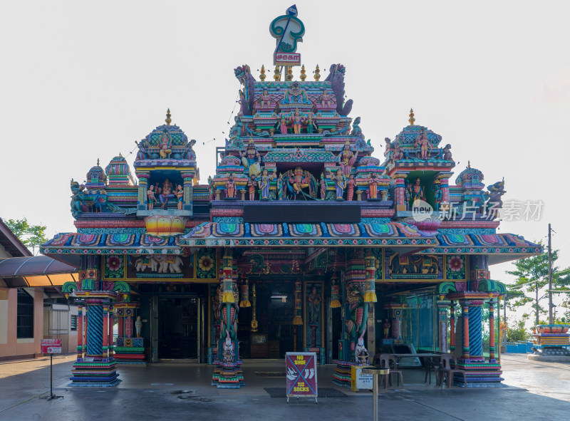 马来西亚槟城升旗山印度神庙