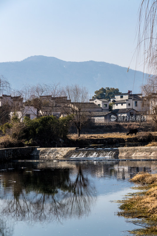 江南水乡南屏古村