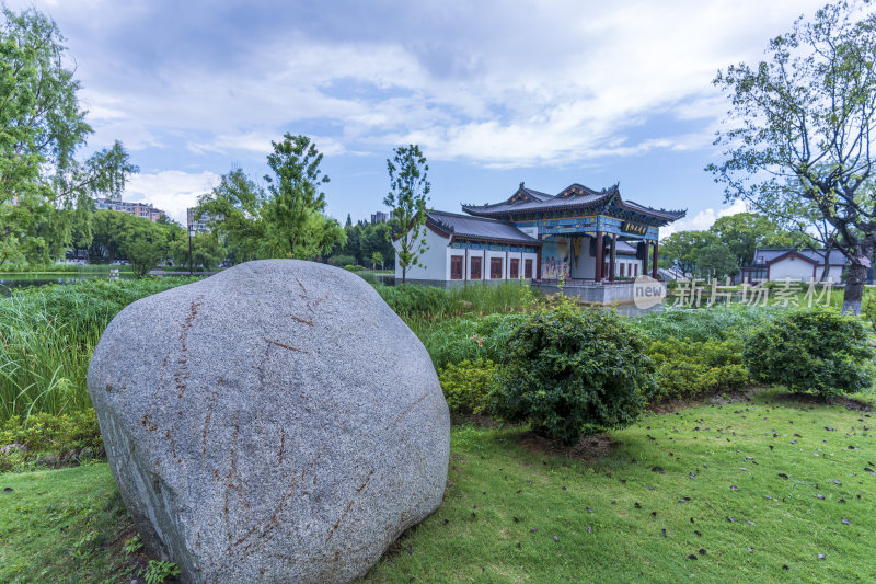 武汉武昌区紫阳公园风景