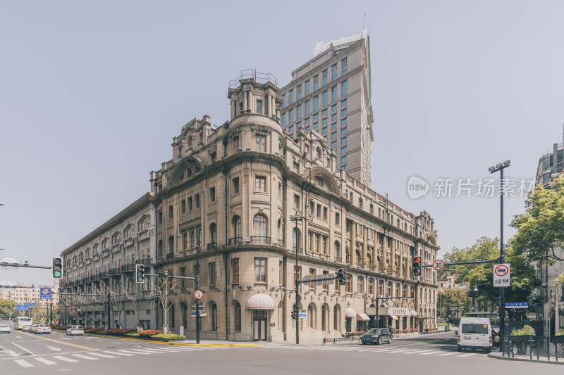 上海市街景-中国证券博物馆