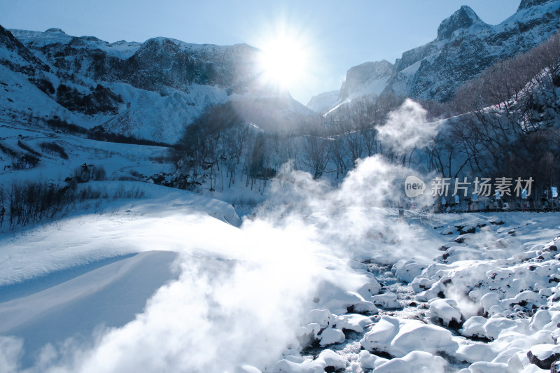 长白山聚龙火山温泉