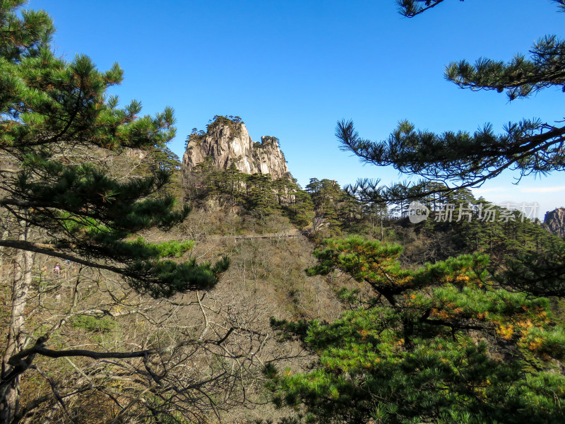 中国安徽黄山旅游风光