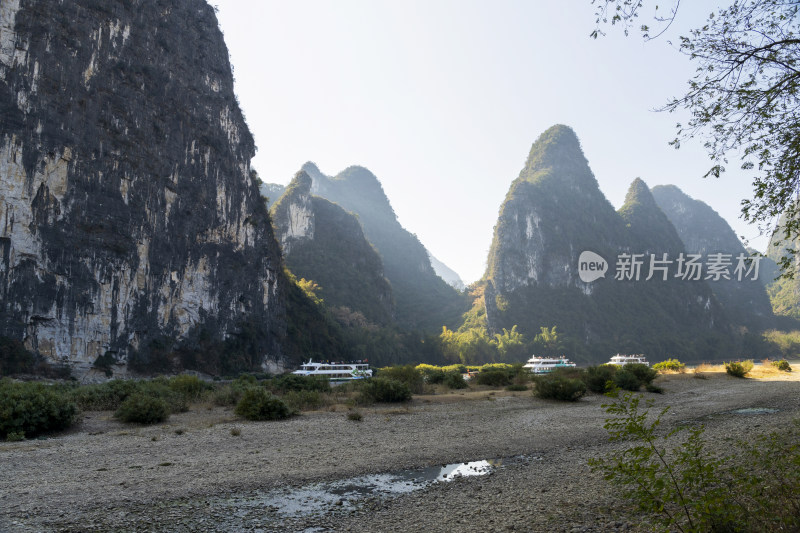 阳朔兴坪漓江山水风光