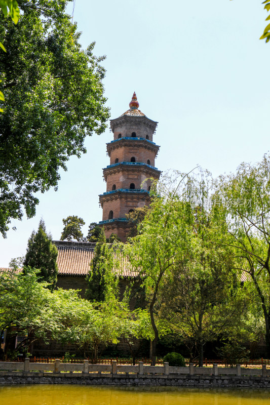 山西太原晋祠公园