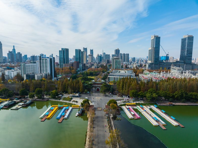 南京玄武湖美景