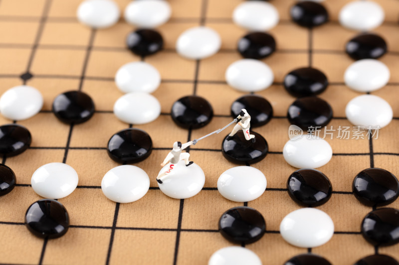 微缩创意下棋的竞争比赛