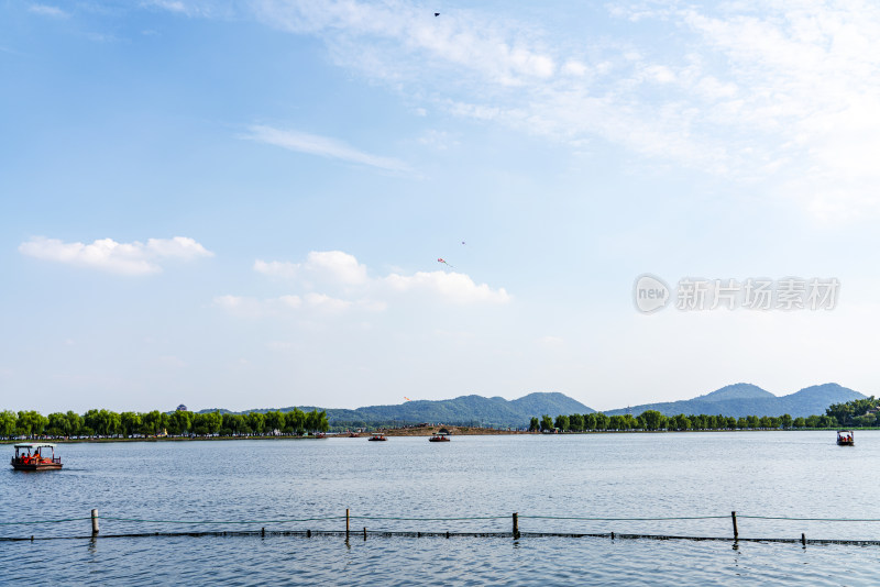 杭州西湖北里湖风光