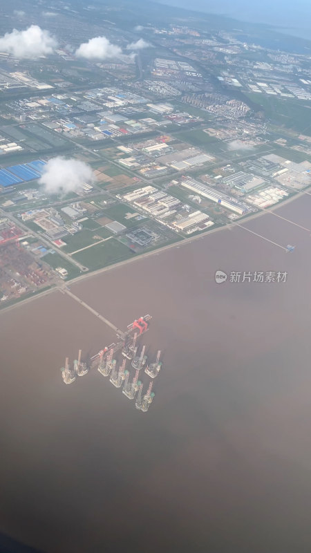 民航飞机窗外风景