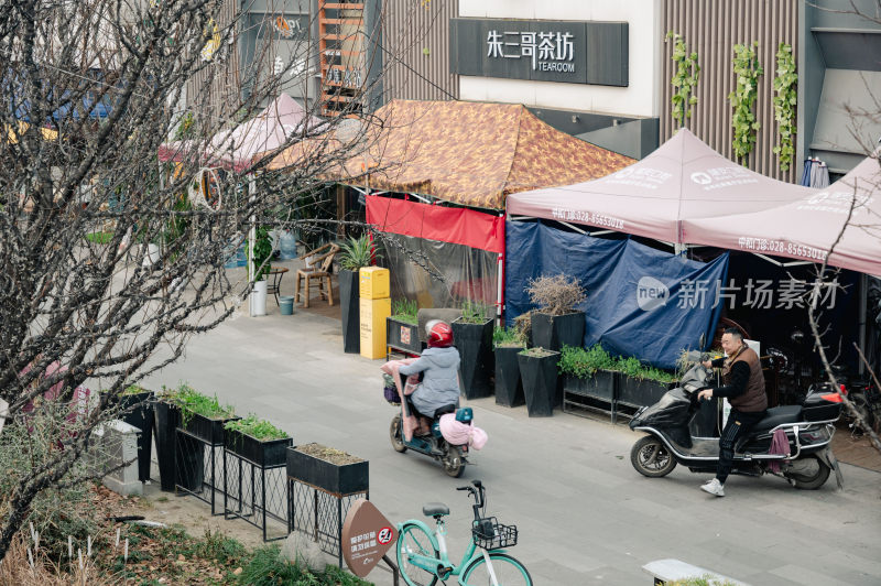 花店工作日常场景素材