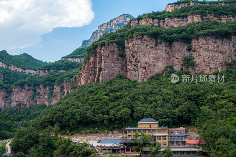 太行山山脉高山自然风景