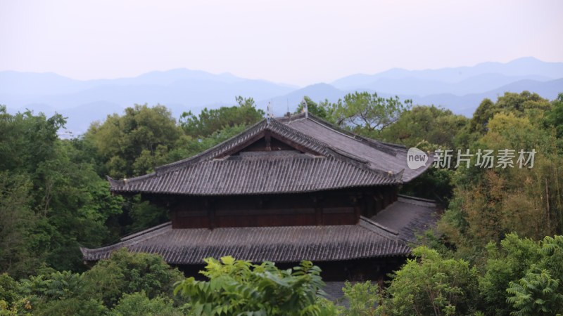 普洱市茶马古镇风景照片