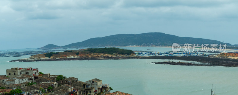 福建省福州平潭岛北港村，海边石厝民居