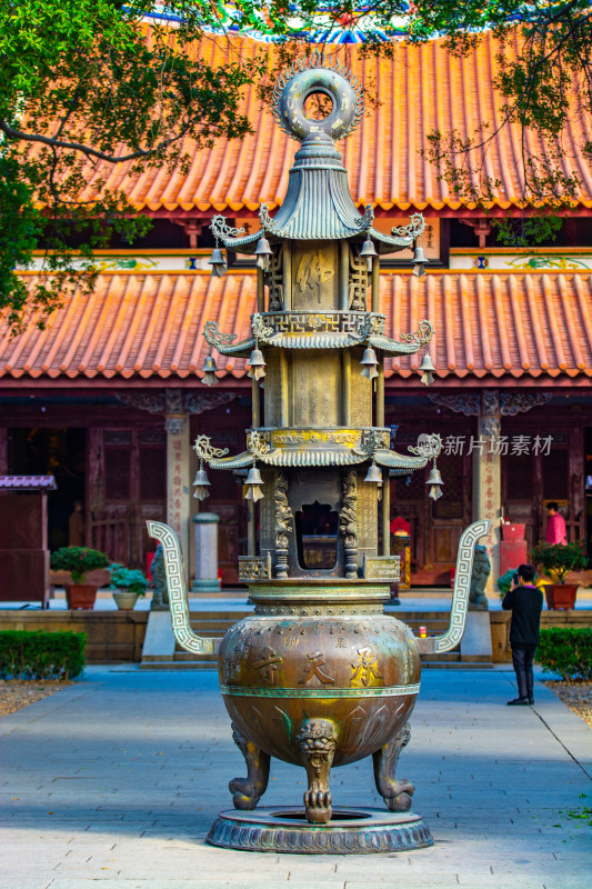 福建泉州承天禅寺香炉