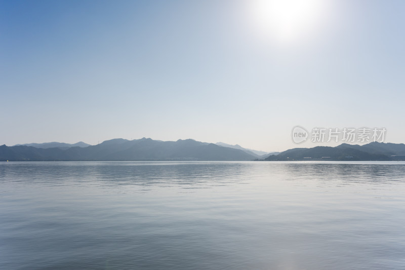 浙江宁波东钱湖小普陀景区风光