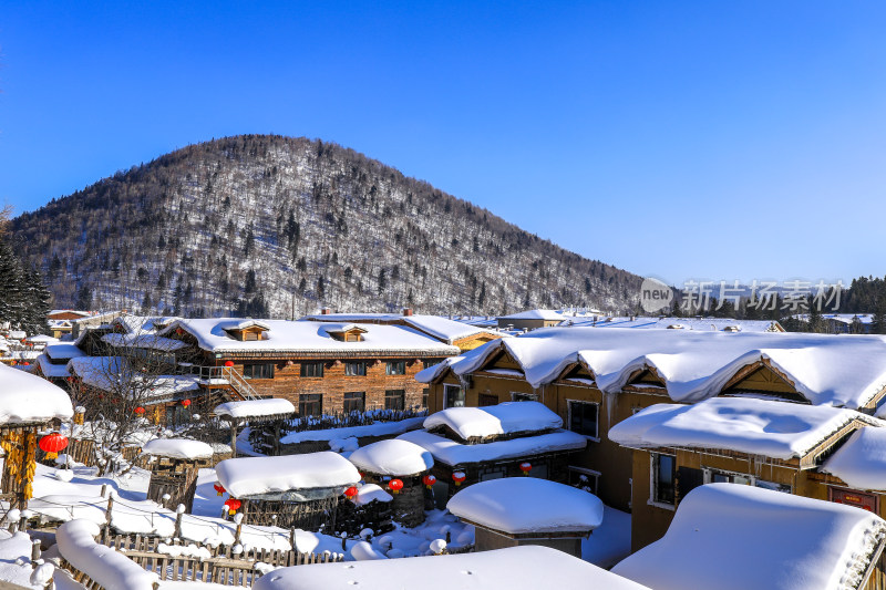 冬季黑龙江省牡丹江雪乡