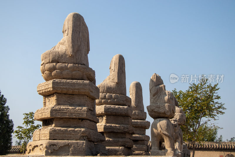 北齐响堂山常乐寺遗址