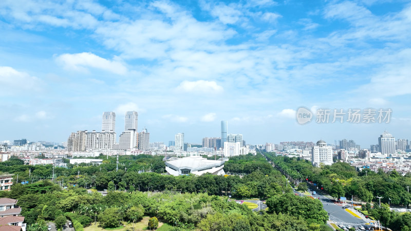 广东中山城市建筑风光摄影照片广东省中山市