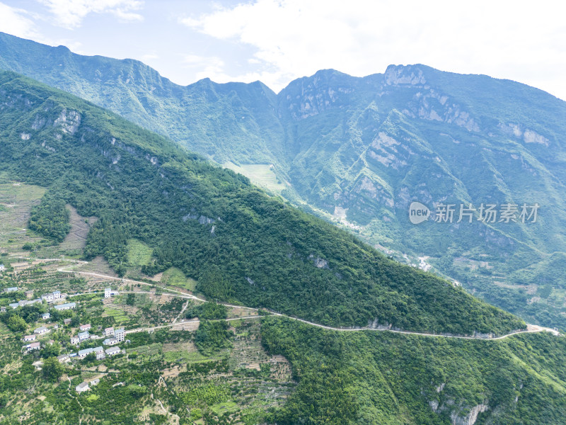 祖国壮丽山河湖北长江三峡风光