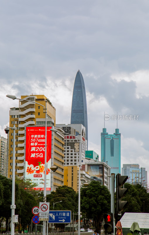 广东省深圳市城市风光